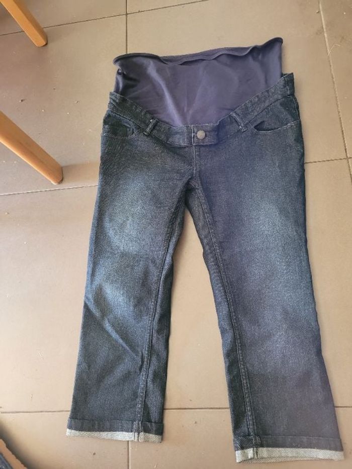 Pantacourt de grossesse taille 38 kiabi