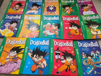 Lots Livre  la bibliothèque verte dragon ball z
