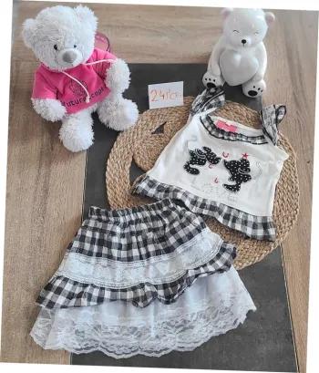 Jupe et haut 2 ans