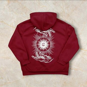 Knit Oracle Sweater Y2K Vintage Oversized 90s Taille M – Crewneck Old School Americain Streetwear
