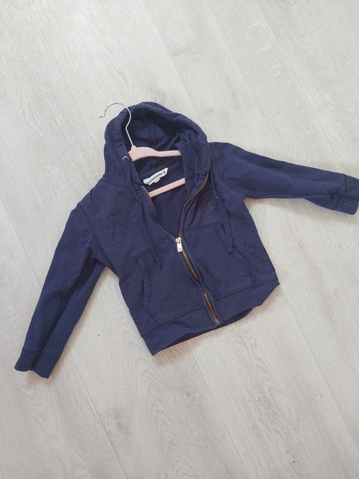 🦋 Veste Zippée Lulu 4 ans