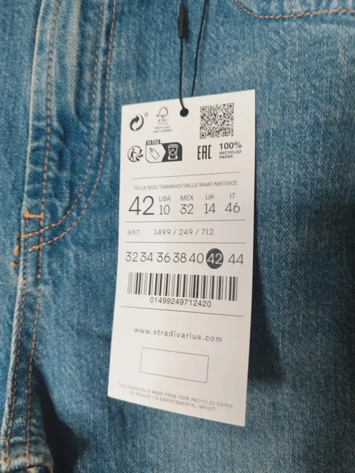 Jean stradivarius D98 - photo numéro 2