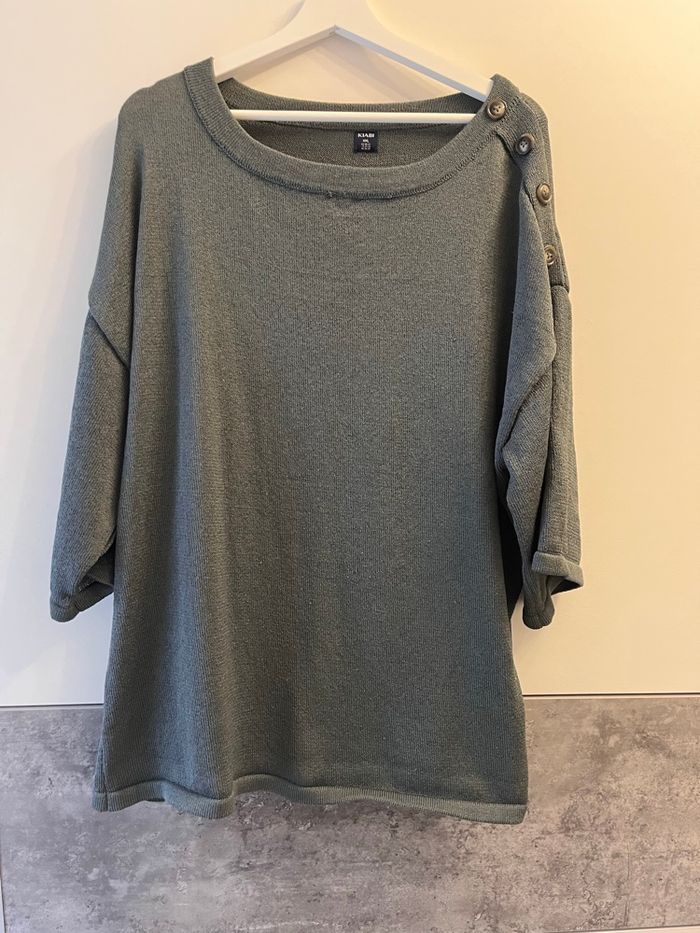 Pull manche 3/4 Kiabi - photo numéro 4