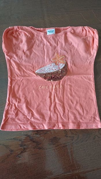 Tee-shirt fille 3 ans