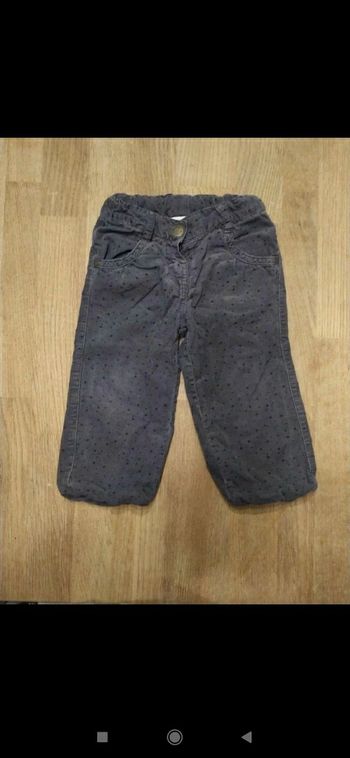 Pantalon chaud 18 mois