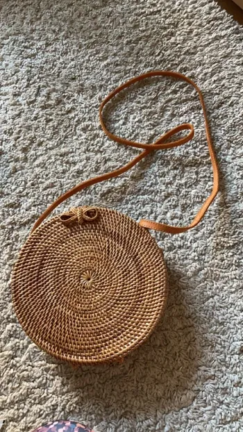 Sac en osier Bali bag