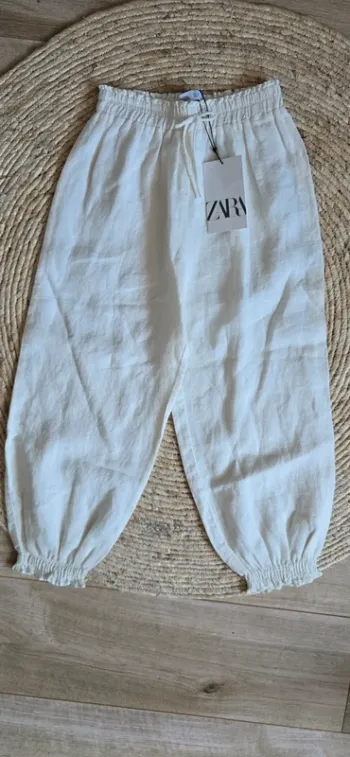 Pantalon léger en lin