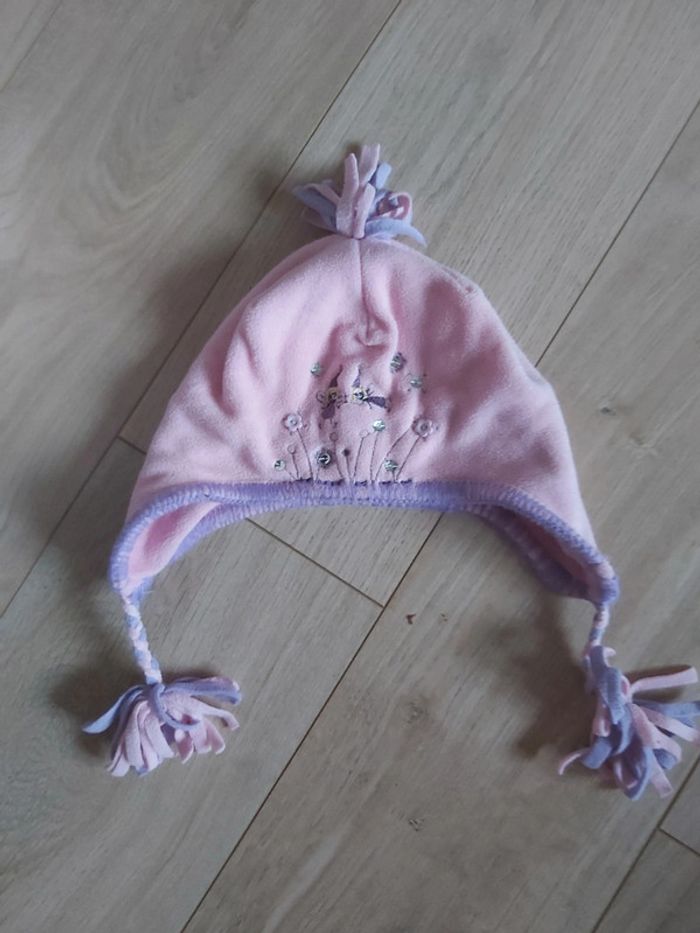 Bonnet hiver fille taille 54cms 5/8 ans (78)