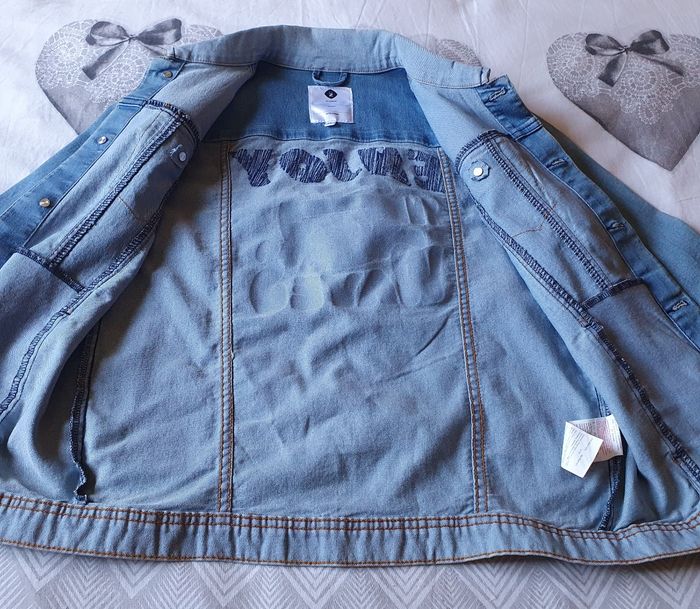 Veste en jean de taille 14ans - photo numéro 4
