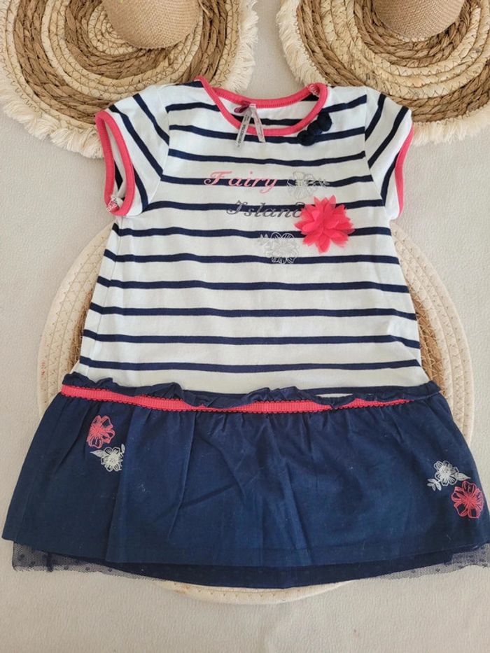Robe marinière 2 ans