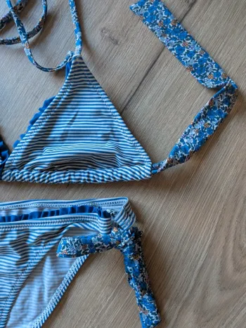 Maillot de bain 2 pièces liberty