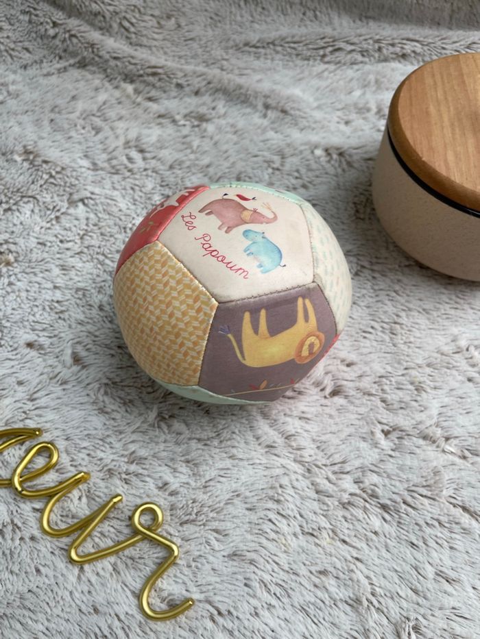 Balle souple - Les Papoums - Moulin Roty