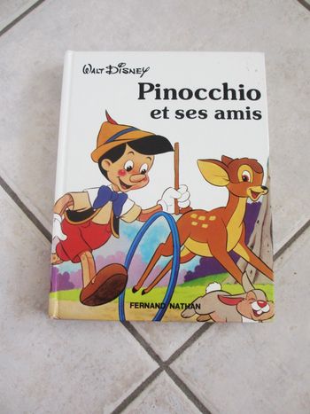 Livre enfant Disney Pinocchio et ses amis – Fernand Nathan