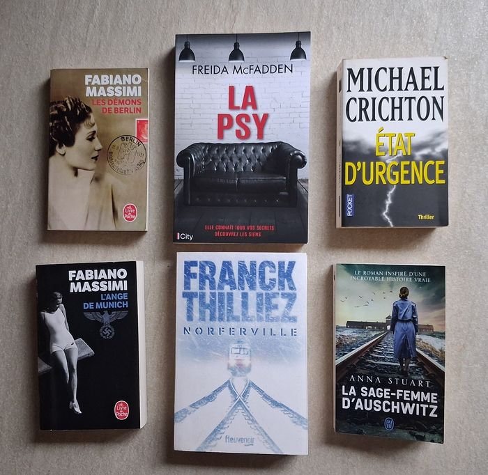 La Psy, Norferville, La sage-femme d’Auschwitz etc...