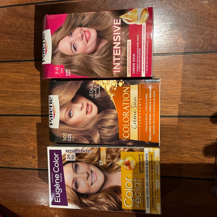 Lot de coloration blond foncé