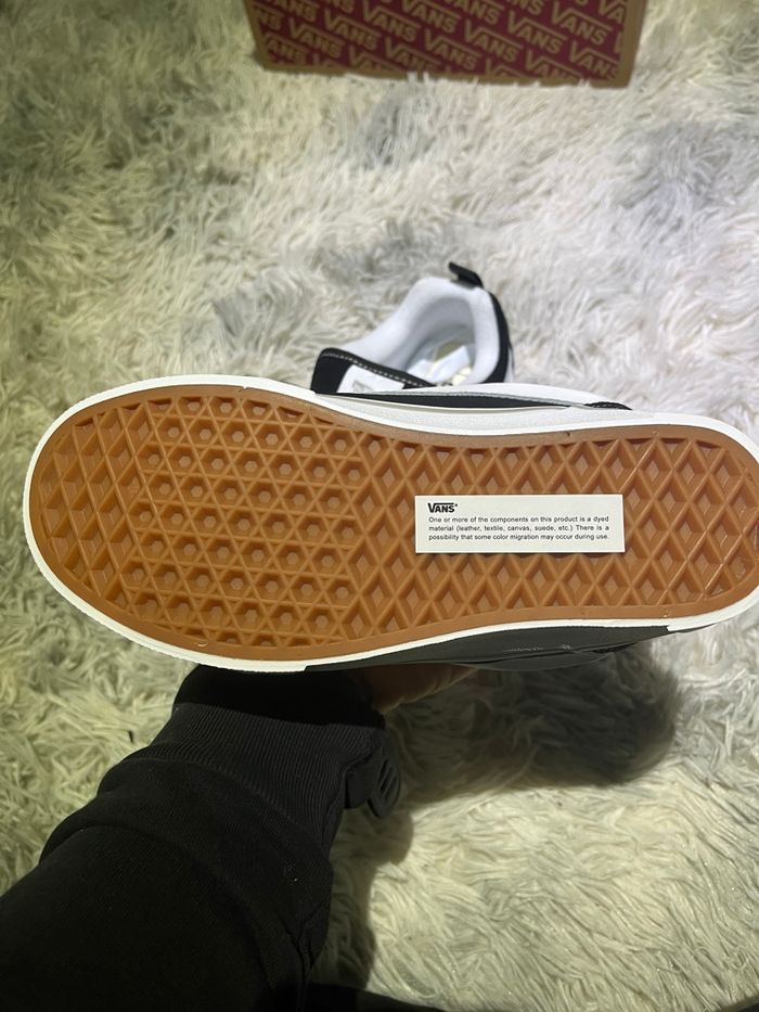 Vans Knu School blanches et noires taille 36 neuves - photo numéro 7