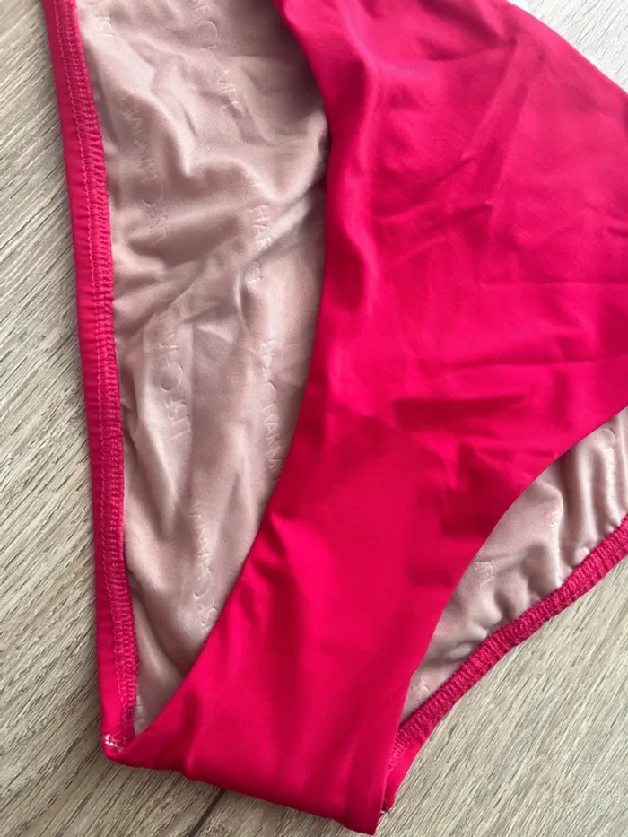 Bas de maillot de bain Lise Charbel Anneaux couleur Framboise neuf taille 42 - photo numéro 3