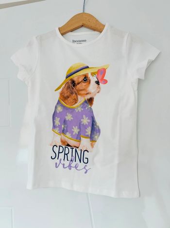 Tee-shirts In Extenso blanc en 6ans
