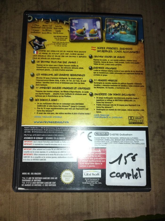 Rayman Nintendo GameCube - photo numéro 2