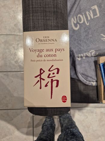 Livre "voyage au pays du coton"