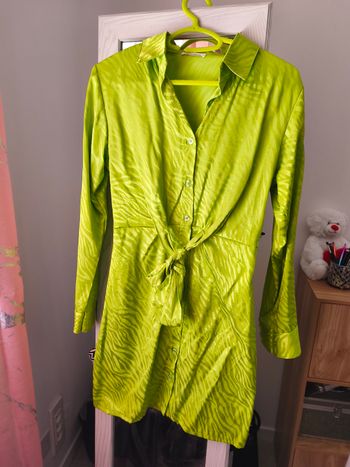 Robe vert pomme