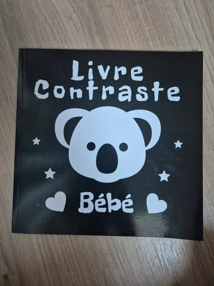 Livre contraste bébé