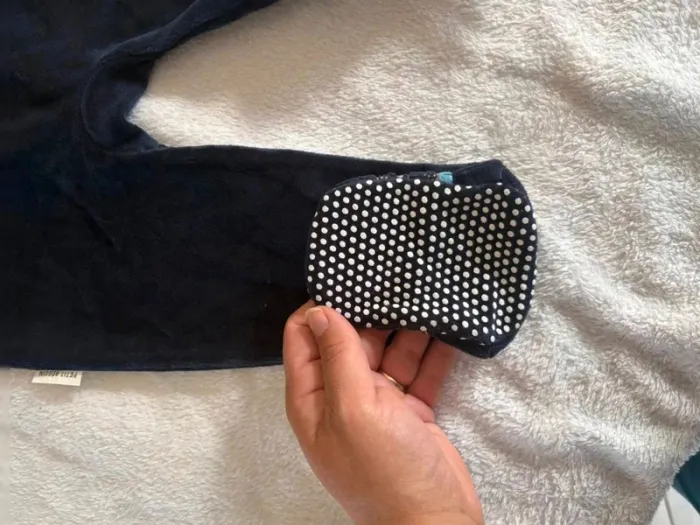 Pyjama velours bébé garçon – motif forêt et hiboux – 12 mois - photo numéro 5