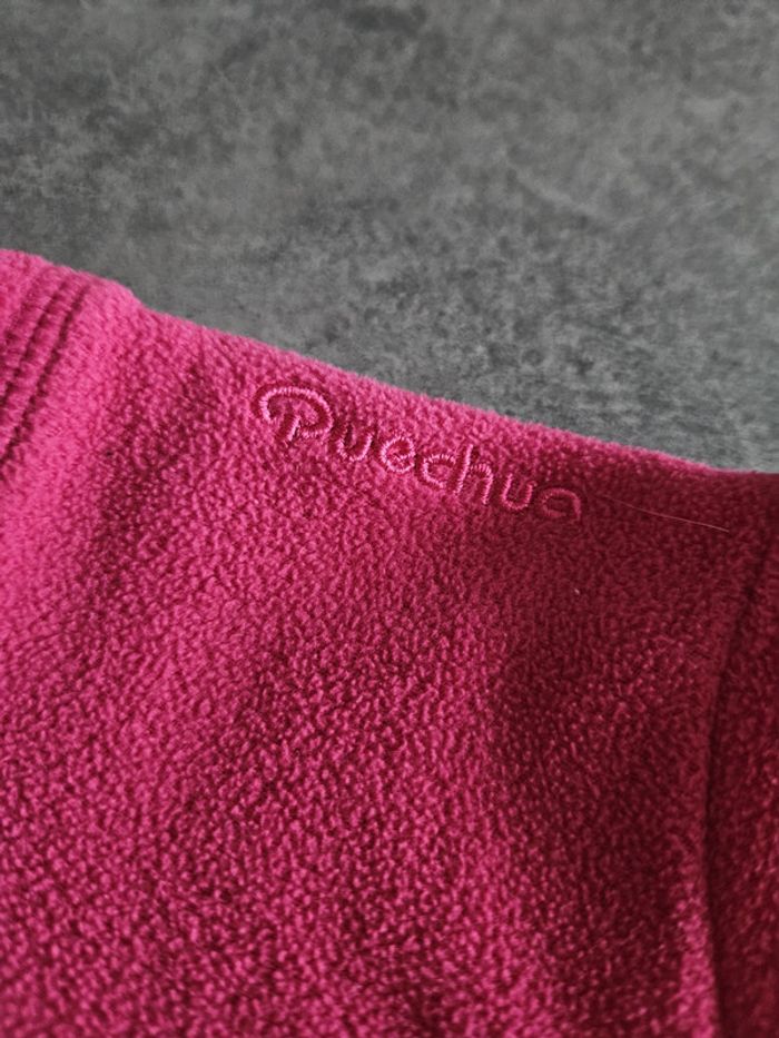 Pull polaire fille - Taille 8 ans (122-133cm) - Quechua - Rose fuschia - photo numéro 7