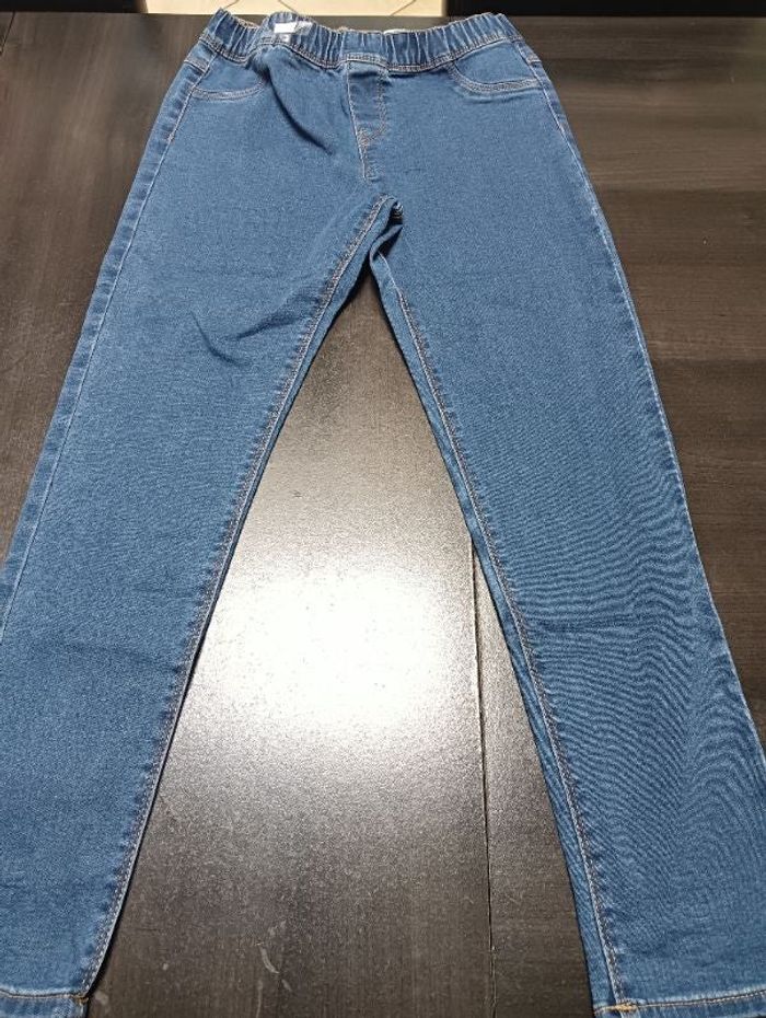 Jegging bleu