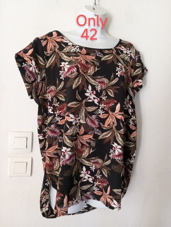 Blouse fluide longue femme 42