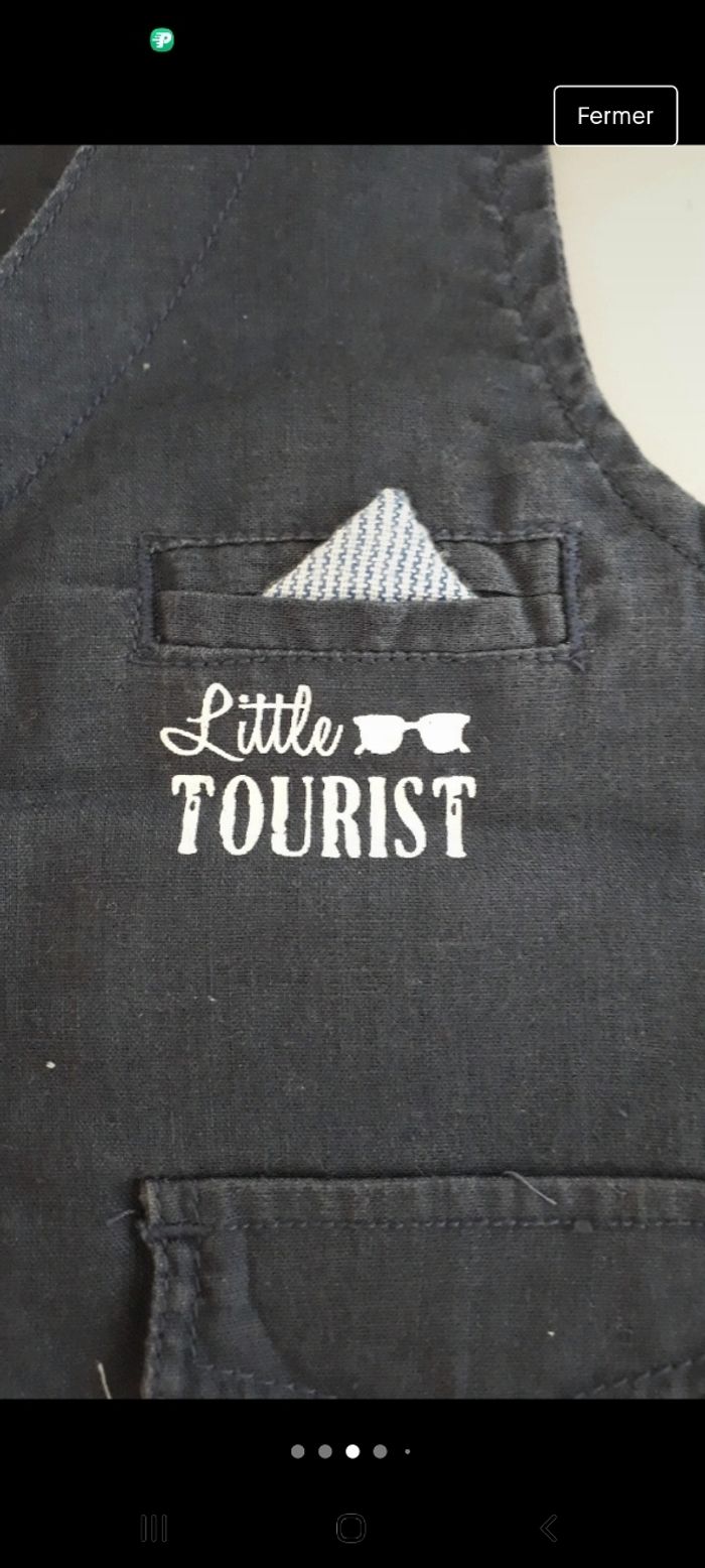 Ensemble short et petit gilet - photo numéro 3