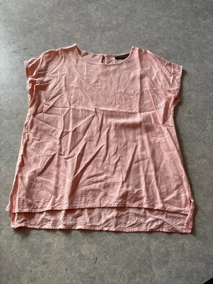 t-shirt saumon