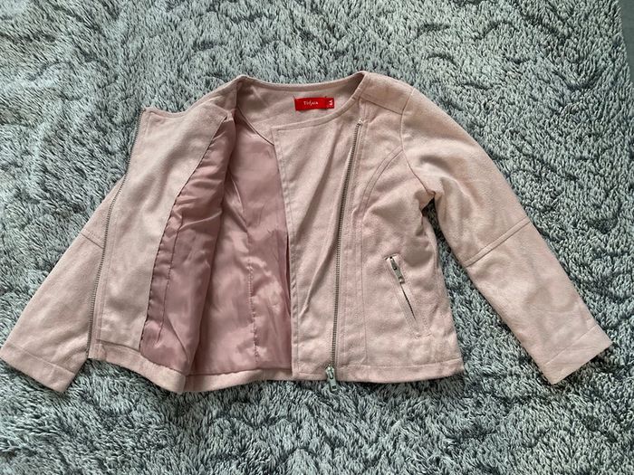 Veste neuve vieux rose Tissaia - 4 ans - photo numéro 5