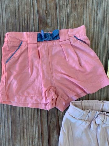 Lot 3 shorts 12 mois