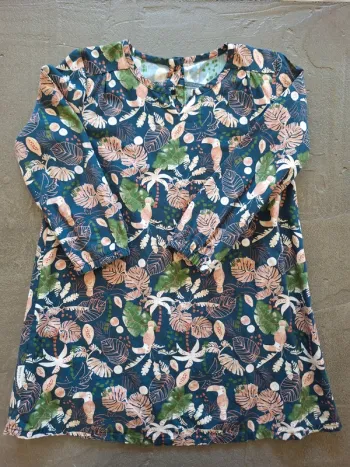 Chemise tunique imprimée