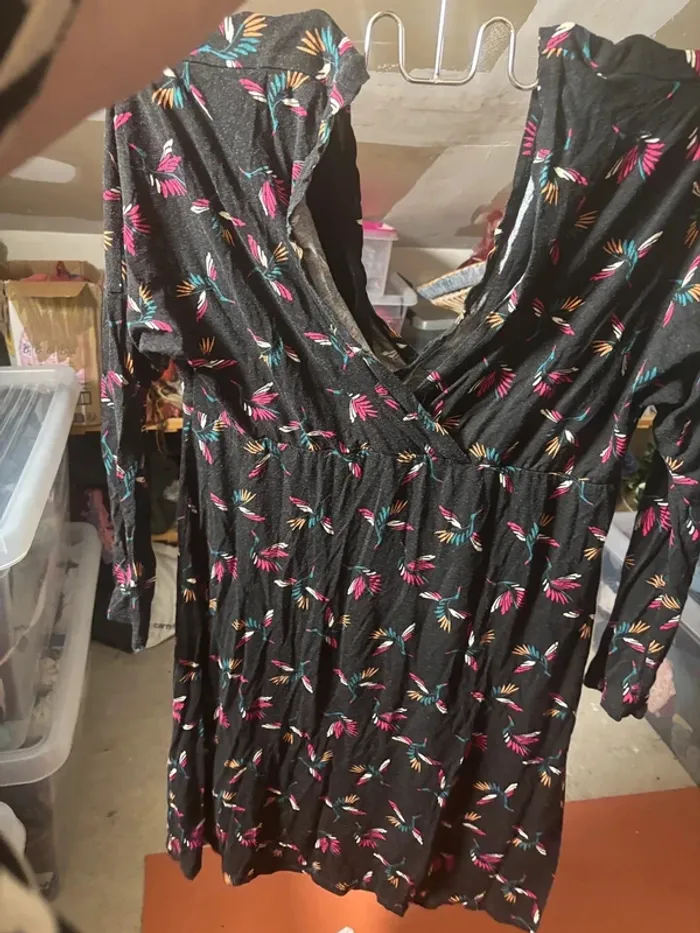 Robe de maternité colorée taille 40/42 marque envie de fraise - photo numéro 3