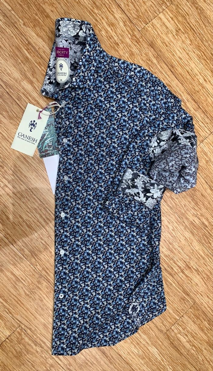 Chemise coton Liberty Ganesh - photo numéro 3