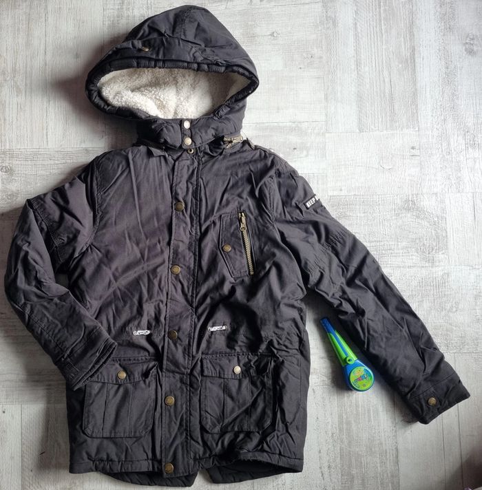 Manteau chaud doublé sherpa 12 ans