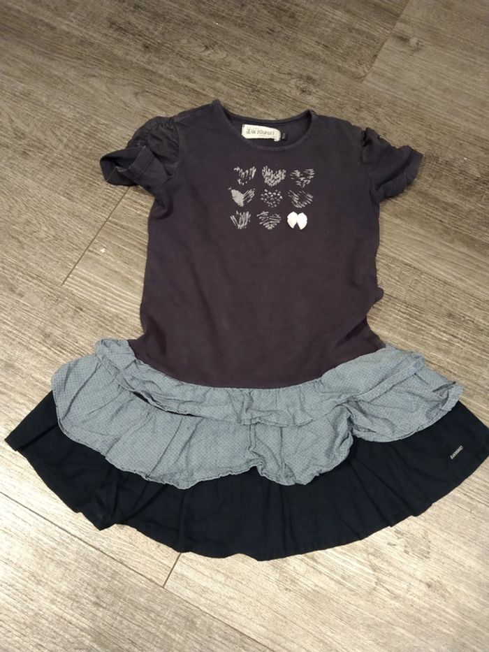 robe à volants Jean Bourget fille 4 ans
