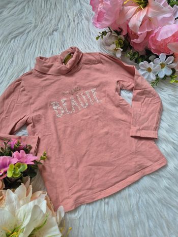 Haut col roulé rose fille – 23 mois – Tape à l’œil 🌟