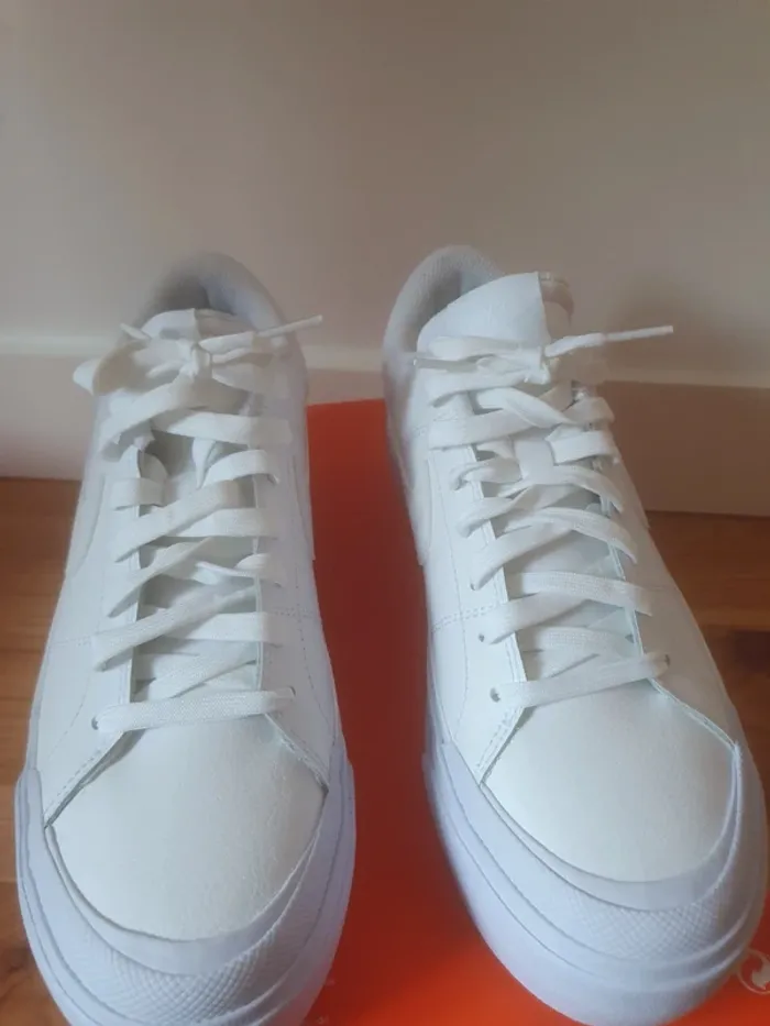 Nike Plateforme Legacy "full white"(42) - photo numéro 4
