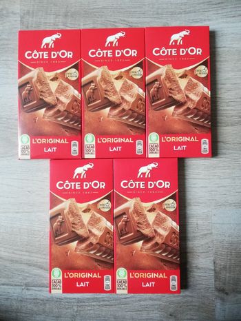 Tablettes côte d'or