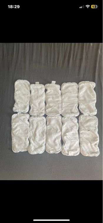 Lot inserts absorbant