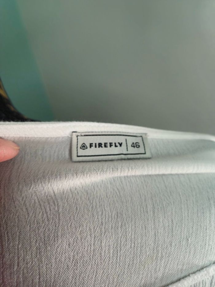 Blouse boutonnée blanche Firefly - Taille 46 - photo numéro 4