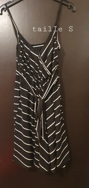 Robe été  noir et blanc