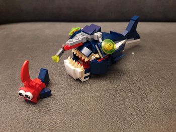 Créatures marines lego creator