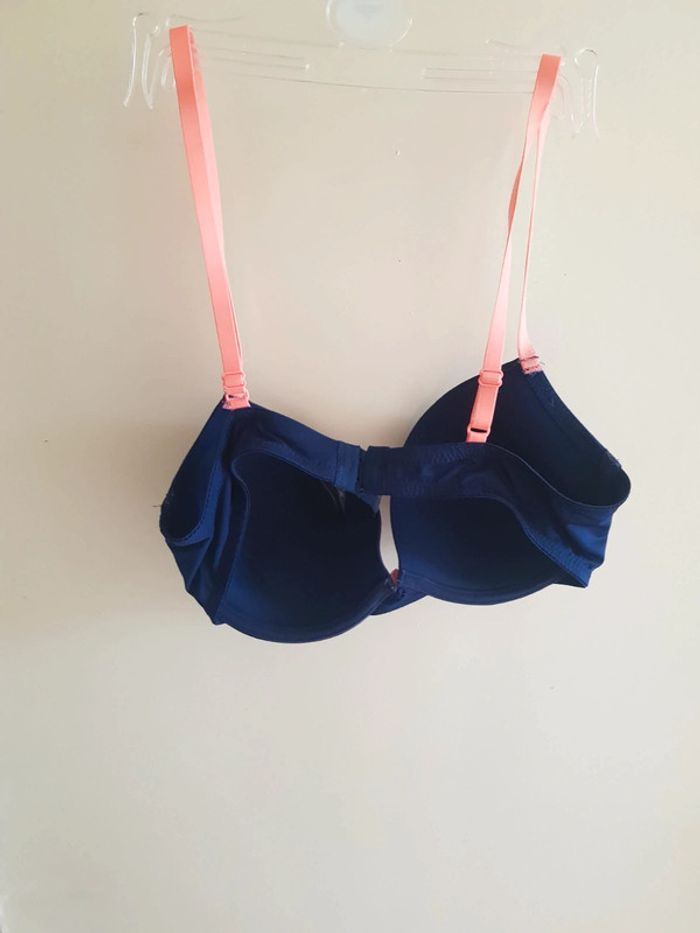 90D soutien-gorge bleu marine et rose - photo numéro 3