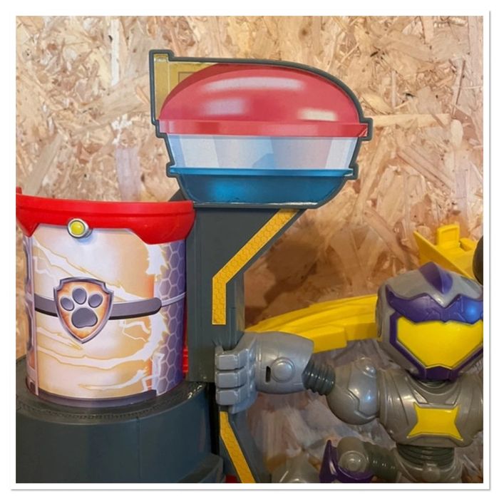 Playset Meteor Track Set Mighty Pups Charged Up Pat'Patrouille avec Chase True métal et sa boule - photo numéro 4