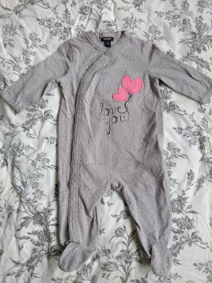 Pyjama kiabi, taille 3 mois