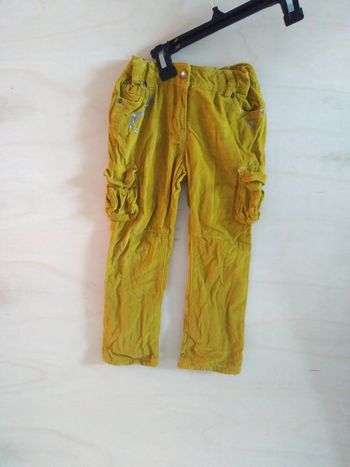 Jeans couleur moutarde